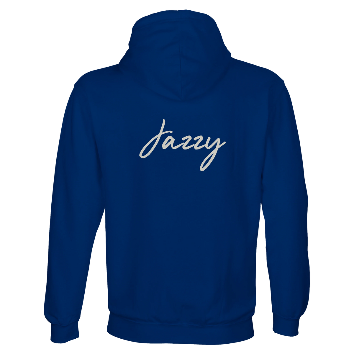 Jazzy - "Lacey Leg" Hoodie Royal Blue 2