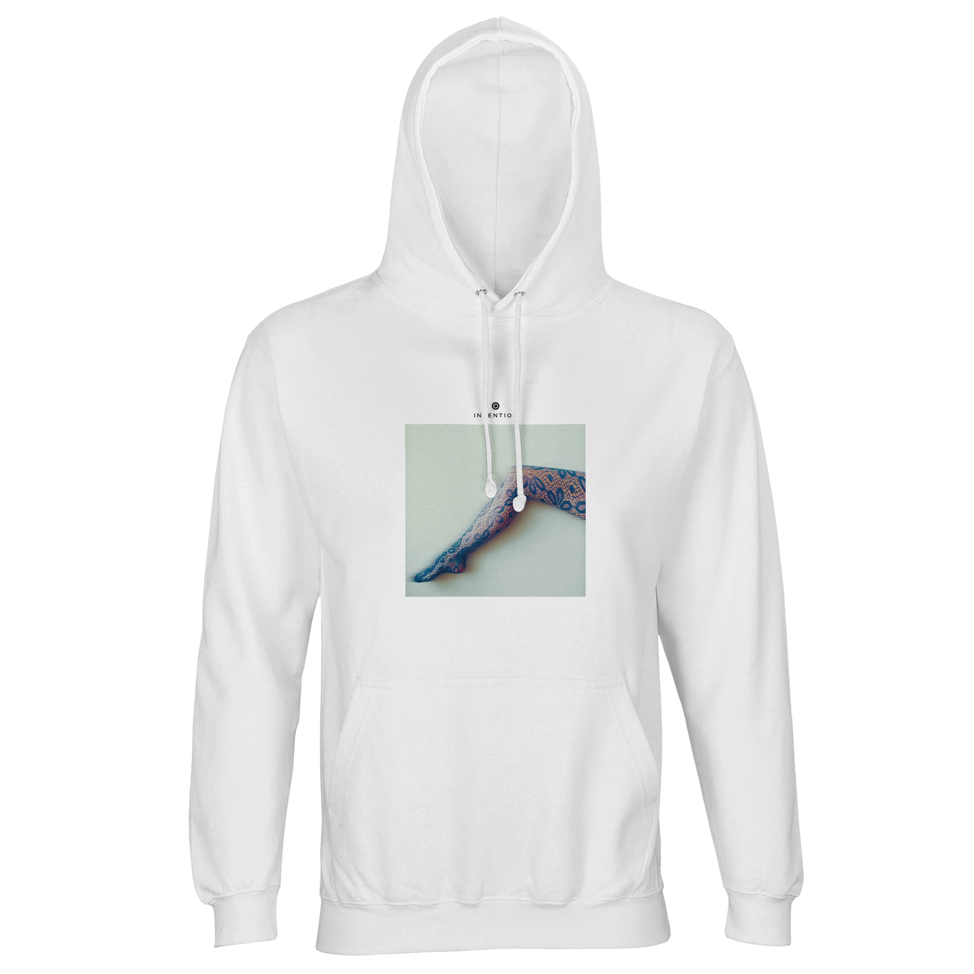 Jazzy - "Lacey Leg" Hoodie White XS 1