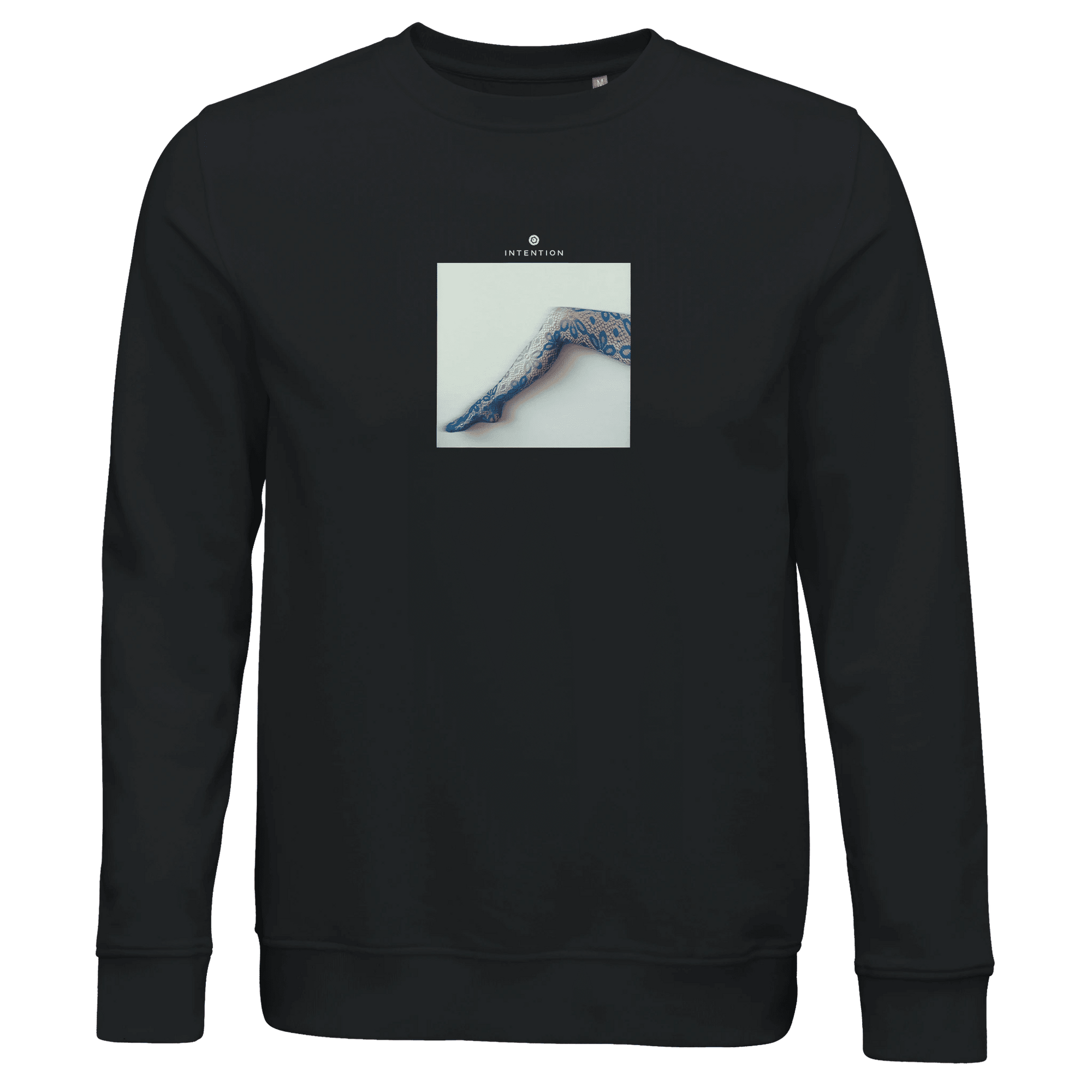 Jazzy - "Lacey Leg" Sweatshirt Black XS 1