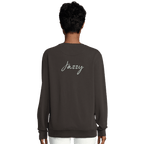 Jazzy - "Lacey Leg" Sweatshirt deep charcoal grey XS 7