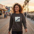 Jazzy - "Lacey Leg" Sweatshirt deep charcoal grey XS 1
