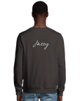 Jazzy - "Lacey Leg" Sweatshirt deep charcoal grey XS 5