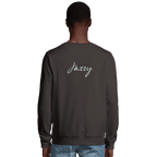 Jazzy - "Lacey Leg" Sweatshirt deep charcoal grey XS 5