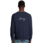 Jazzy - "Lacey Leg" Sweatshirt French Navy XS 4