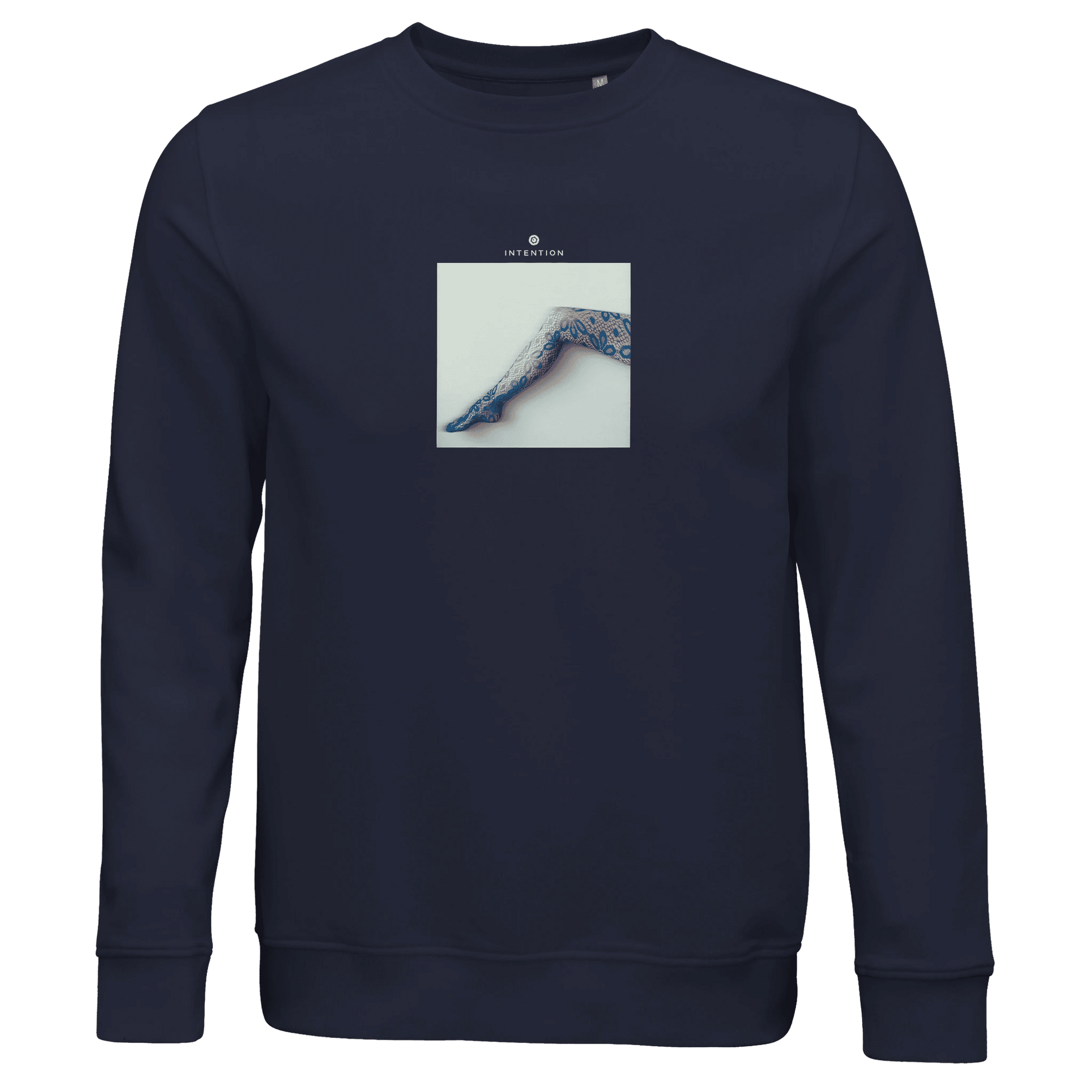 Jazzy - "Lacey Leg" Sweatshirt French Navy XS 1