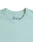 Jazzy - "Lacey Leg" T-shirt arctic blue XS 2
