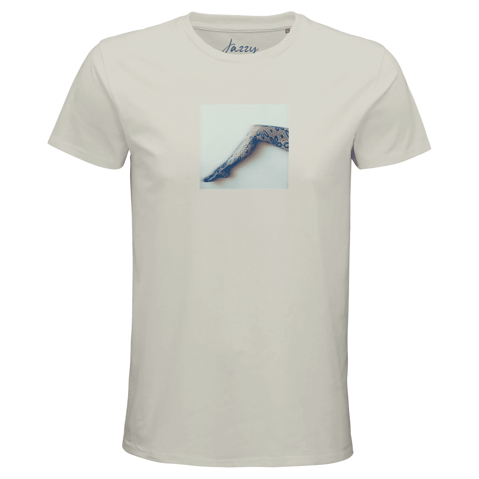Jazzy - "Lacey Leg" T-shirt Ash XS 1