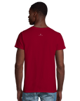 Jazzy - "Lacey Leg" T-shirt Burgundy XS 5