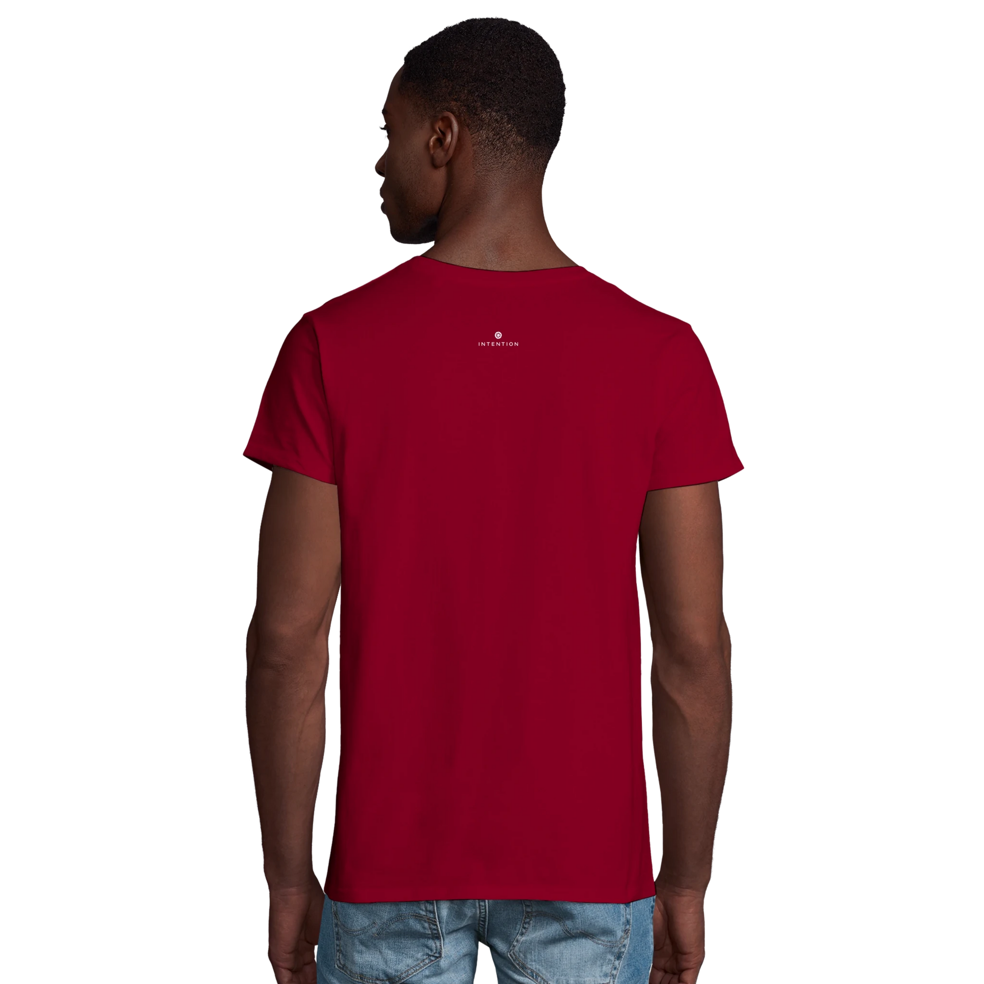 Jazzy - "Lacey Leg" T-shirt Burgundy XS 5