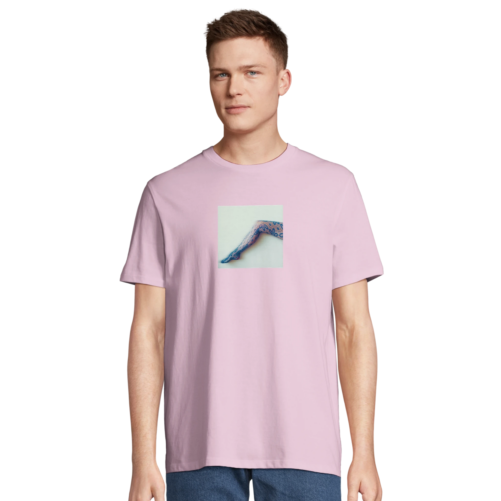 Jazzy - "Lacey Leg" T-shirt Candy Pink XS 4