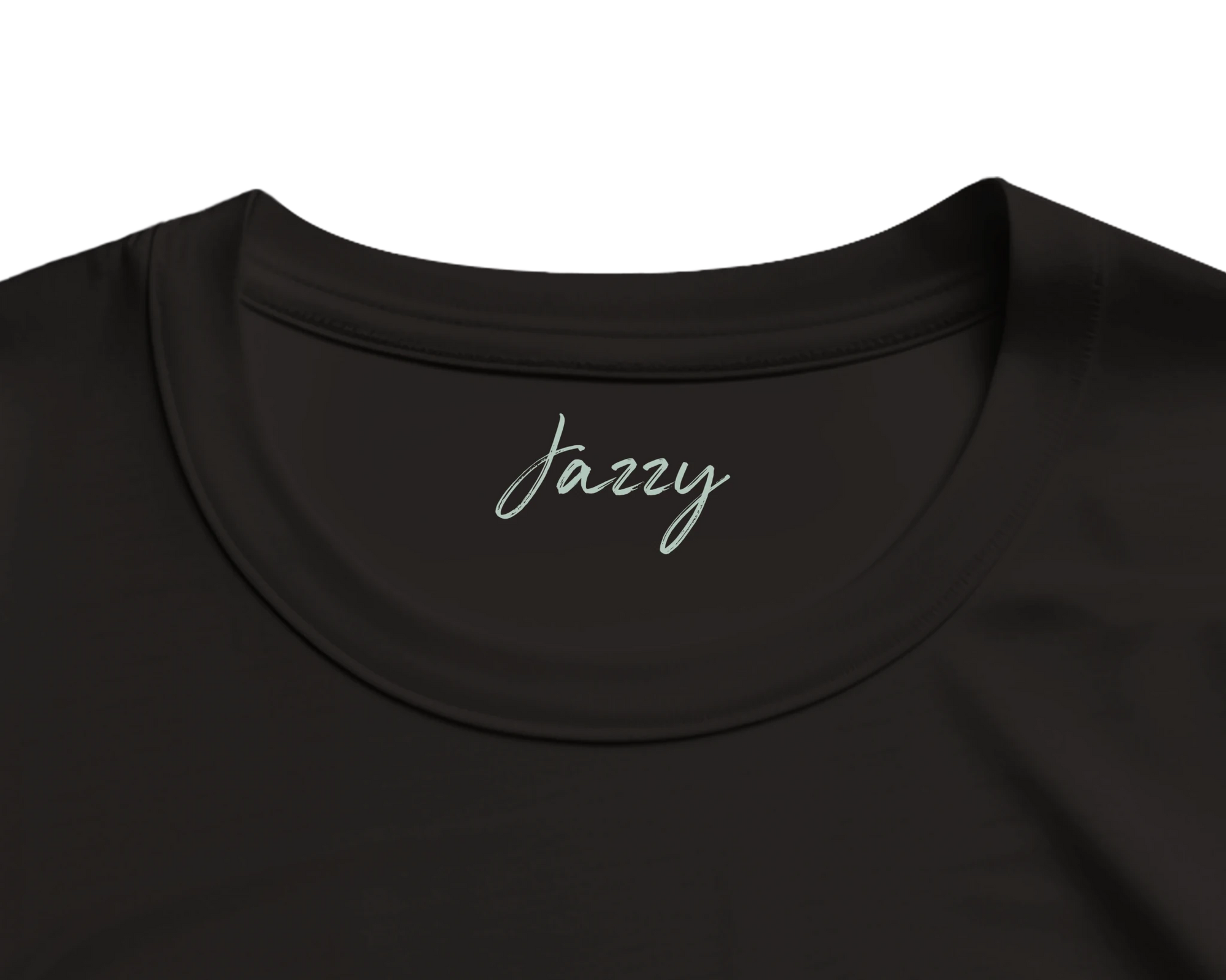 Jazzy - "Lacey Leg" T-shirt Deep Black XS 20