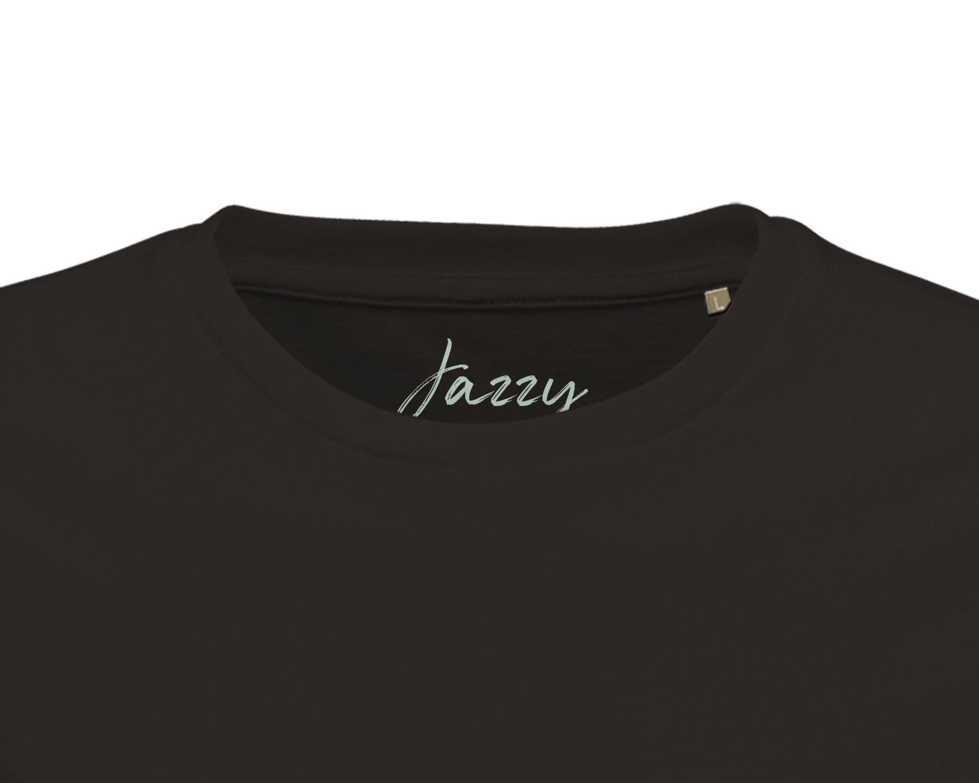 Jazzy - "Lacey Leg" T-shirt Deep Black XS 2