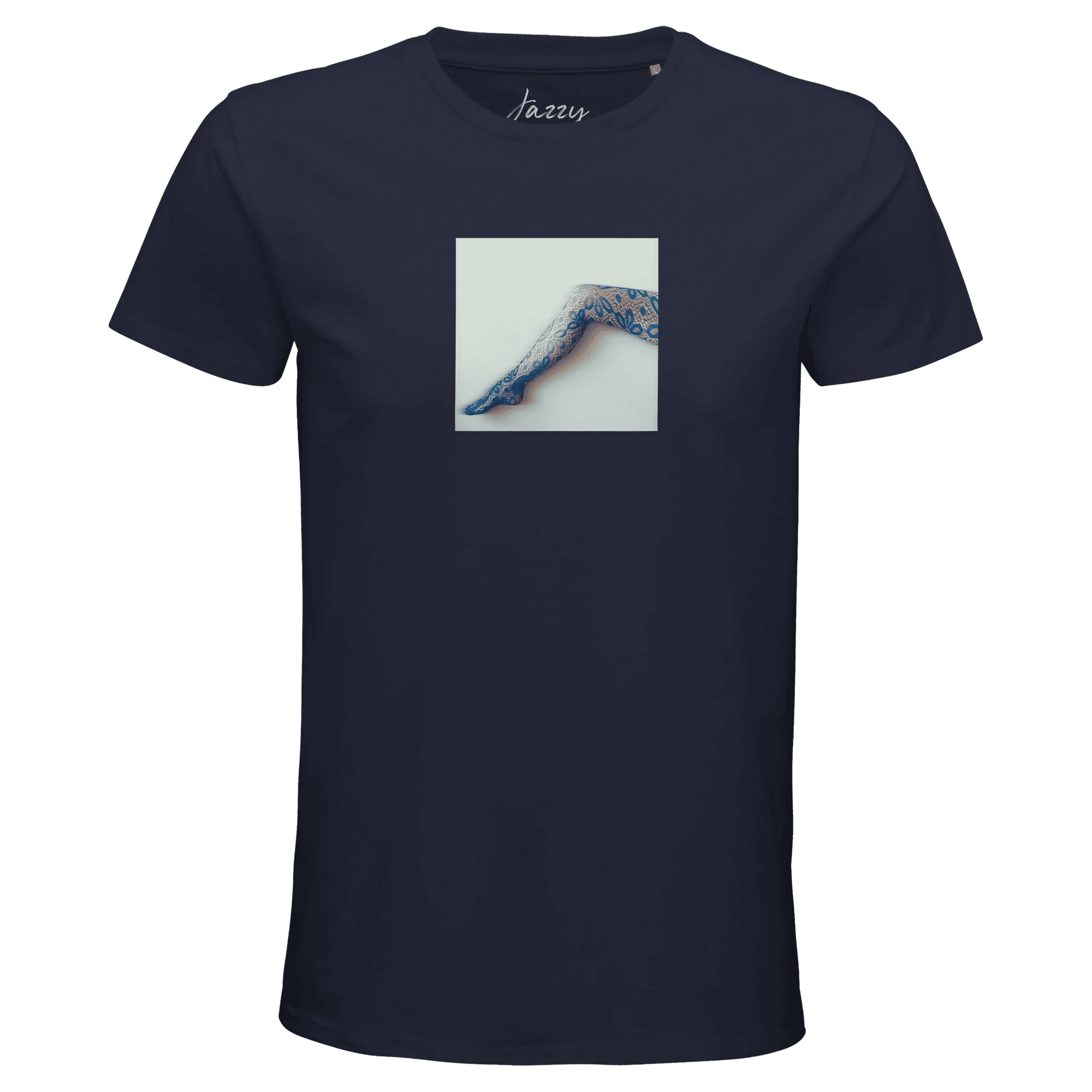 Jazzy - "Lacey Leg" T-shirt French Navy XS 1