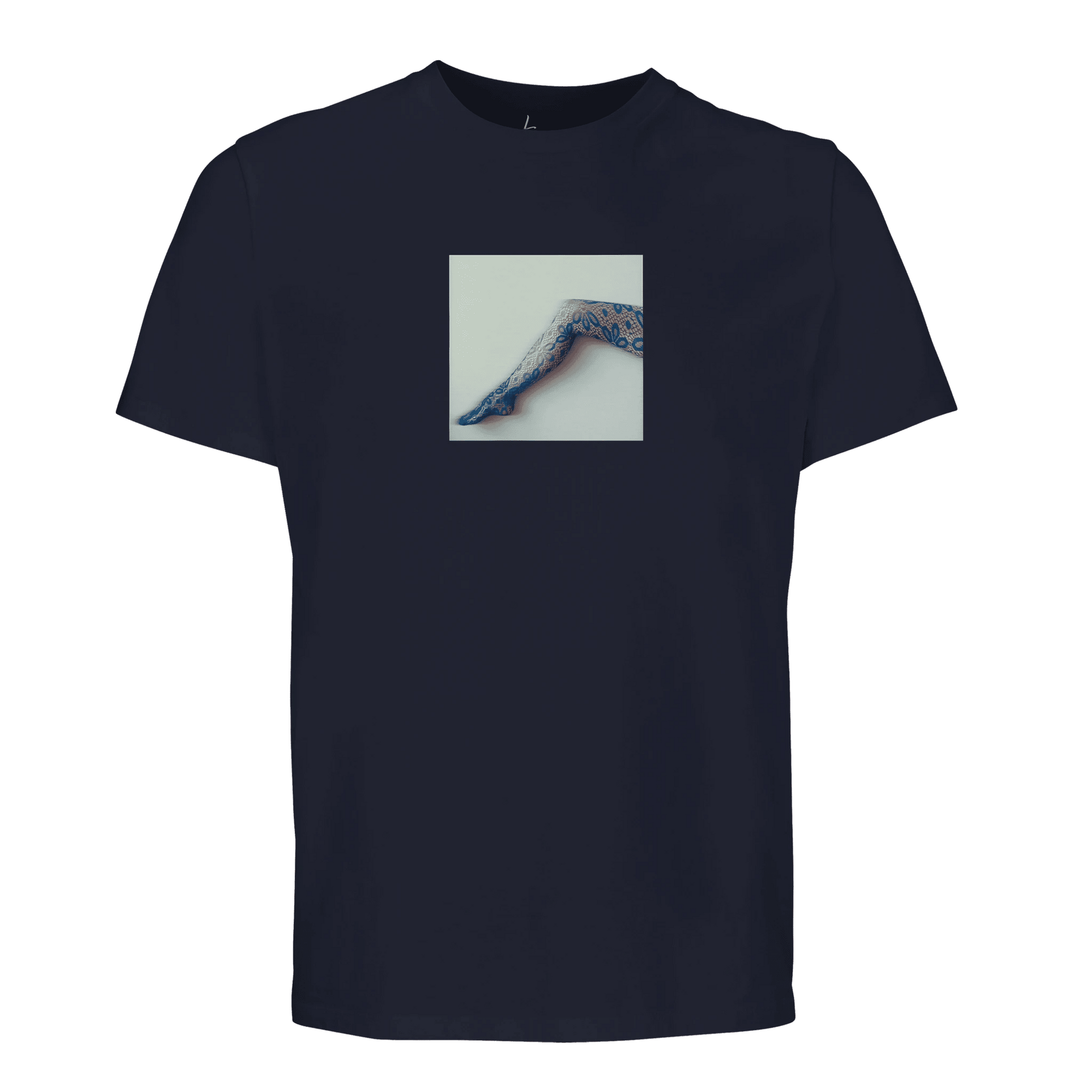 Jazzy - "Lacey Leg" T-shirt French Navy XS 1