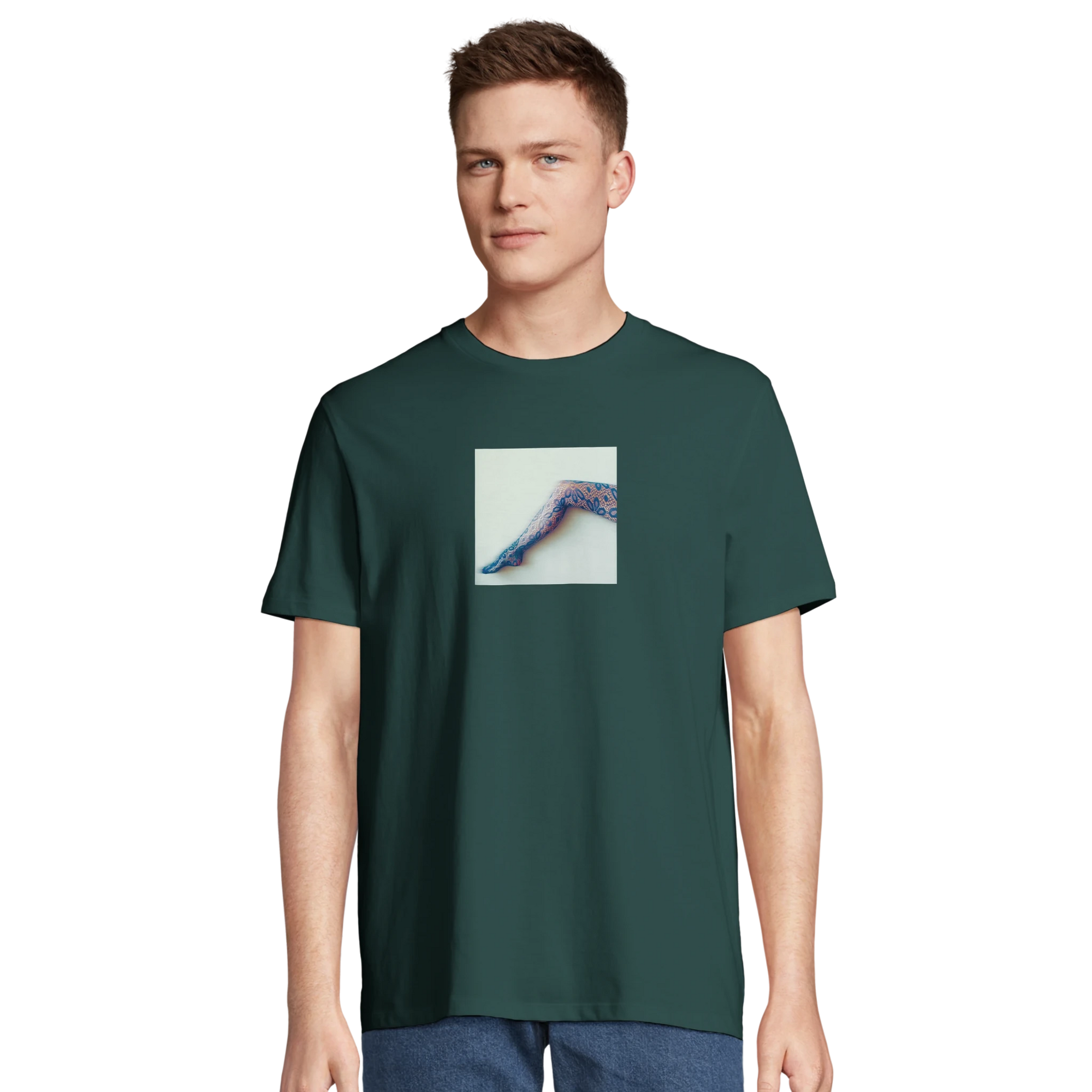 Jazzy - "Lacey Leg" T-shirt green empire XS 4