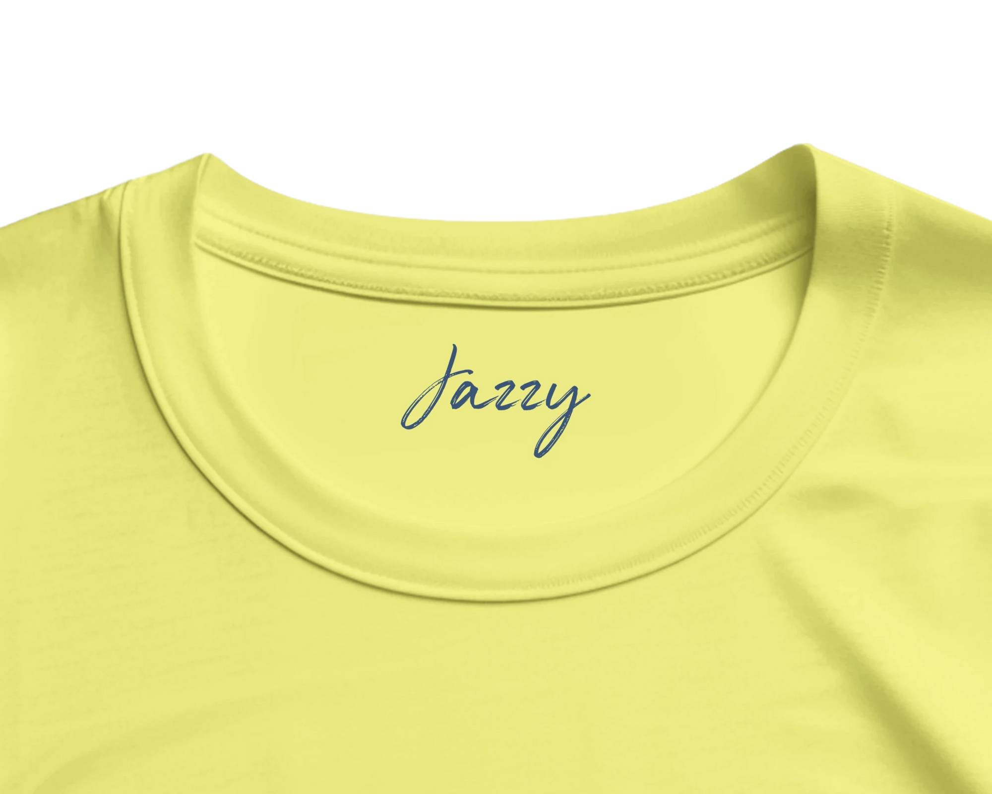 Jazzy - "Lacey Leg" T-shirt Light Yellow S 2