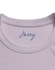 Jazzy - "Lacey Leg" T-shirt lilak S 2