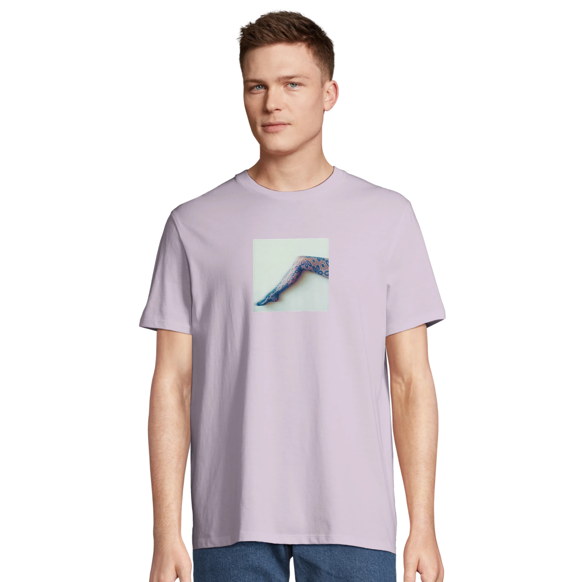 Jazzy - "Lacey Leg" T-shirt lilak XS 4