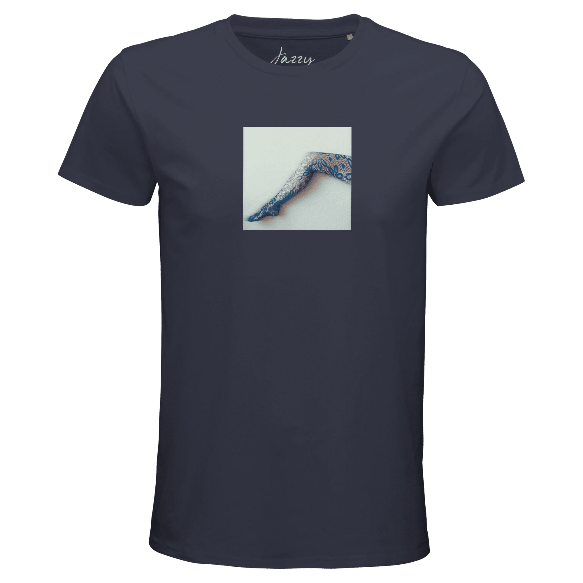 Jazzy - "Lacey Leg" T-shirt mouse grey XS 1