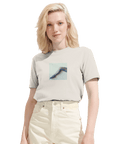 Jazzy - "Lacey Leg" T-shirt Off White XS 7