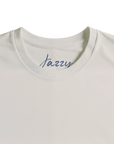 Jazzy - "Lacey Leg" T-shirt Off White XS 2