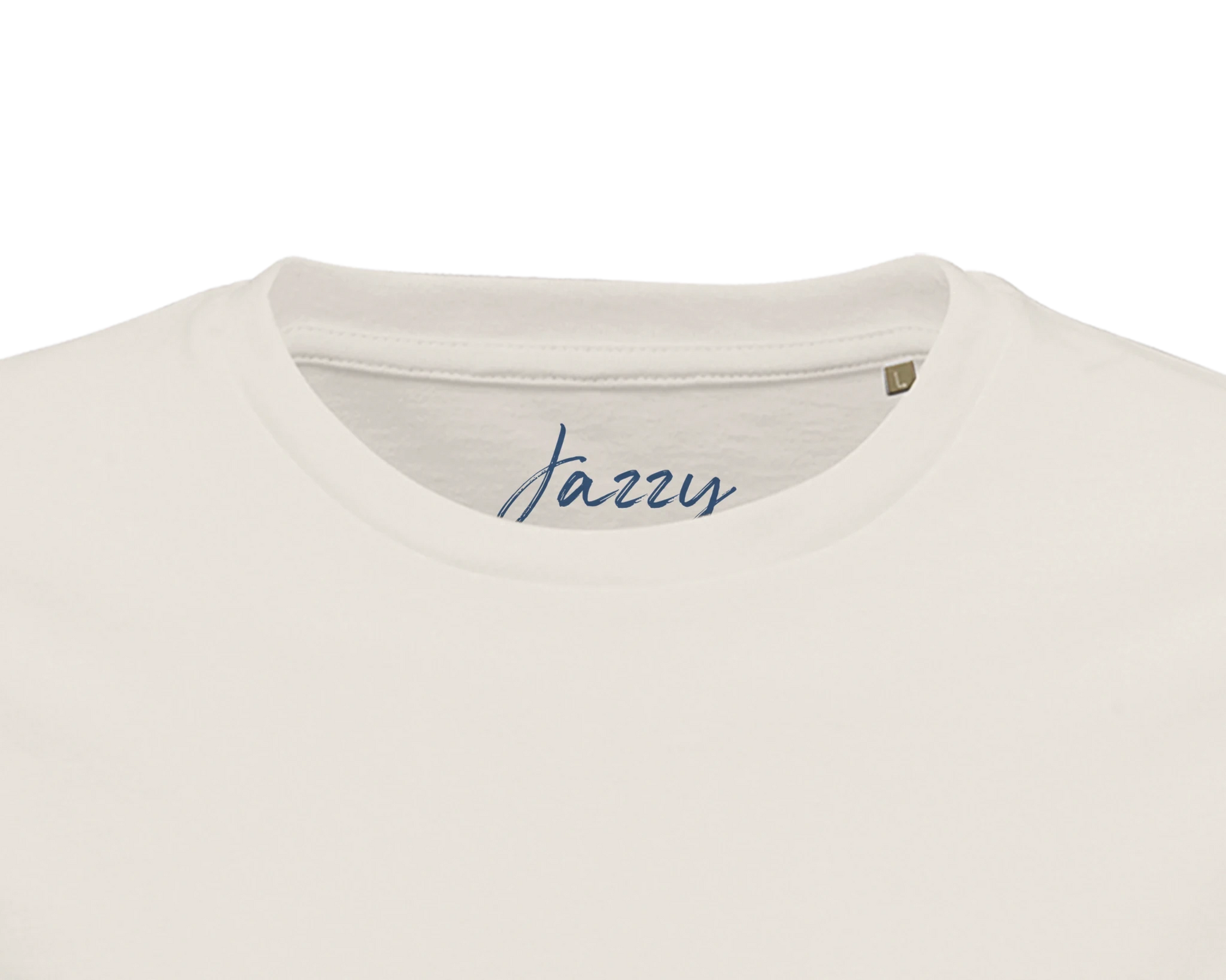 Jazzy - "Lacey Leg" T-shirt Off White XS 2