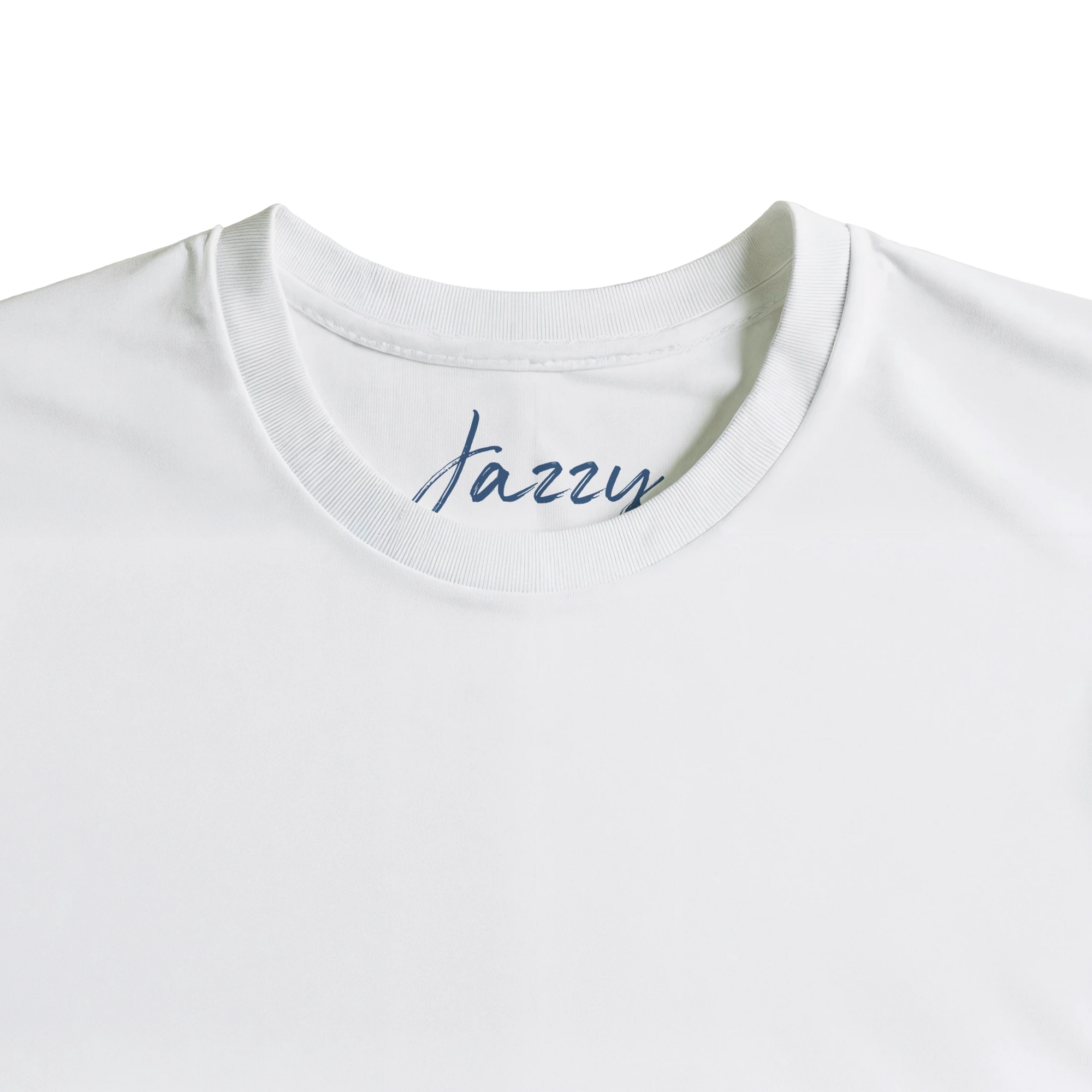 Jazzy - "Lacey Leg" T-shirt White XS 2