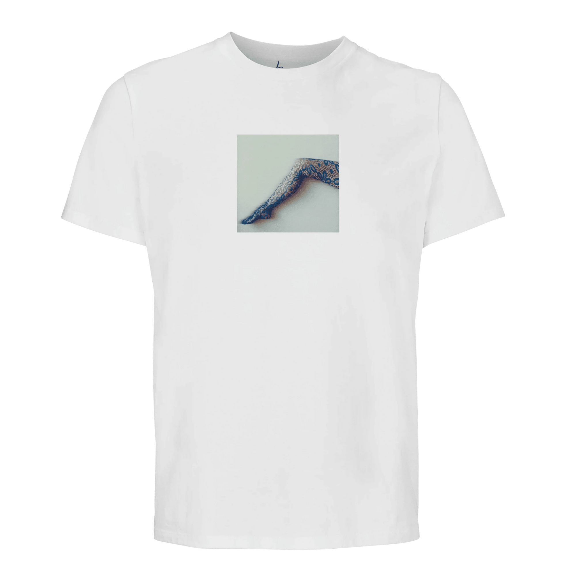 Jazzy - "Lacey Leg" T-shirt White XS 1