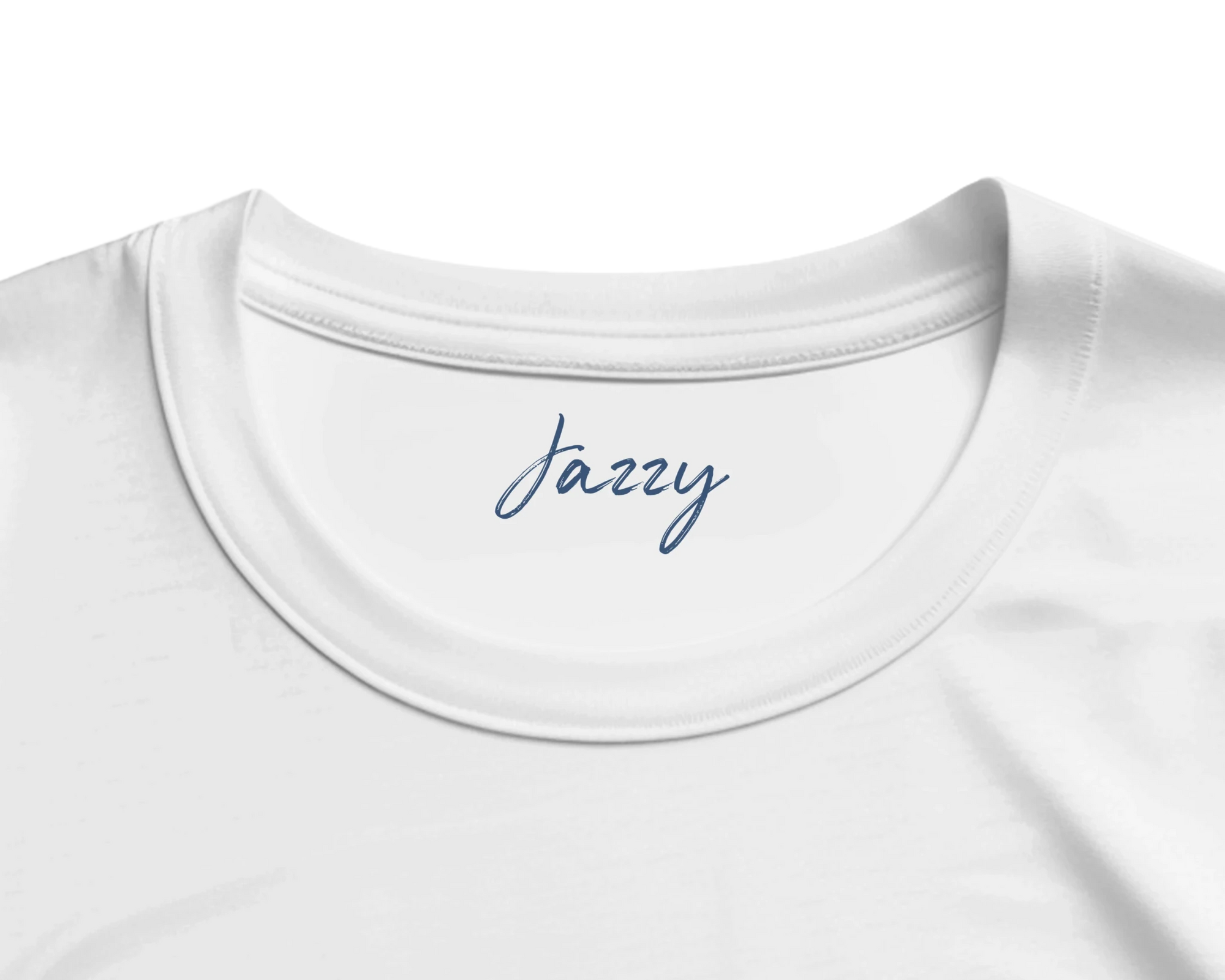 Jazzy - "Lacey Leg" T-shirt White XS 5