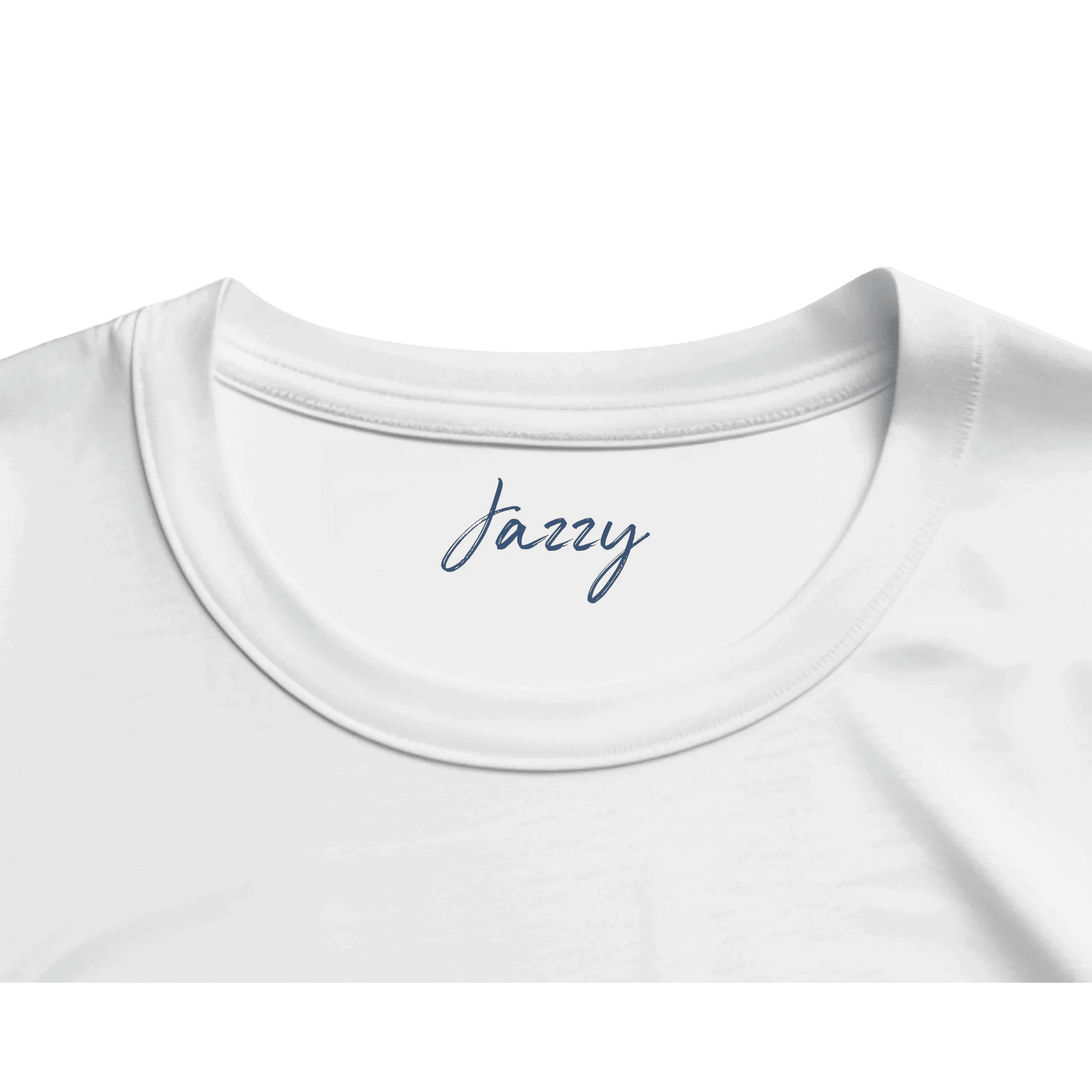 Jazzy - "Lacey Leg" T-shirt White XS 2