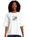 Jazzy - "Lacey Leg" T-shirt White XS 7