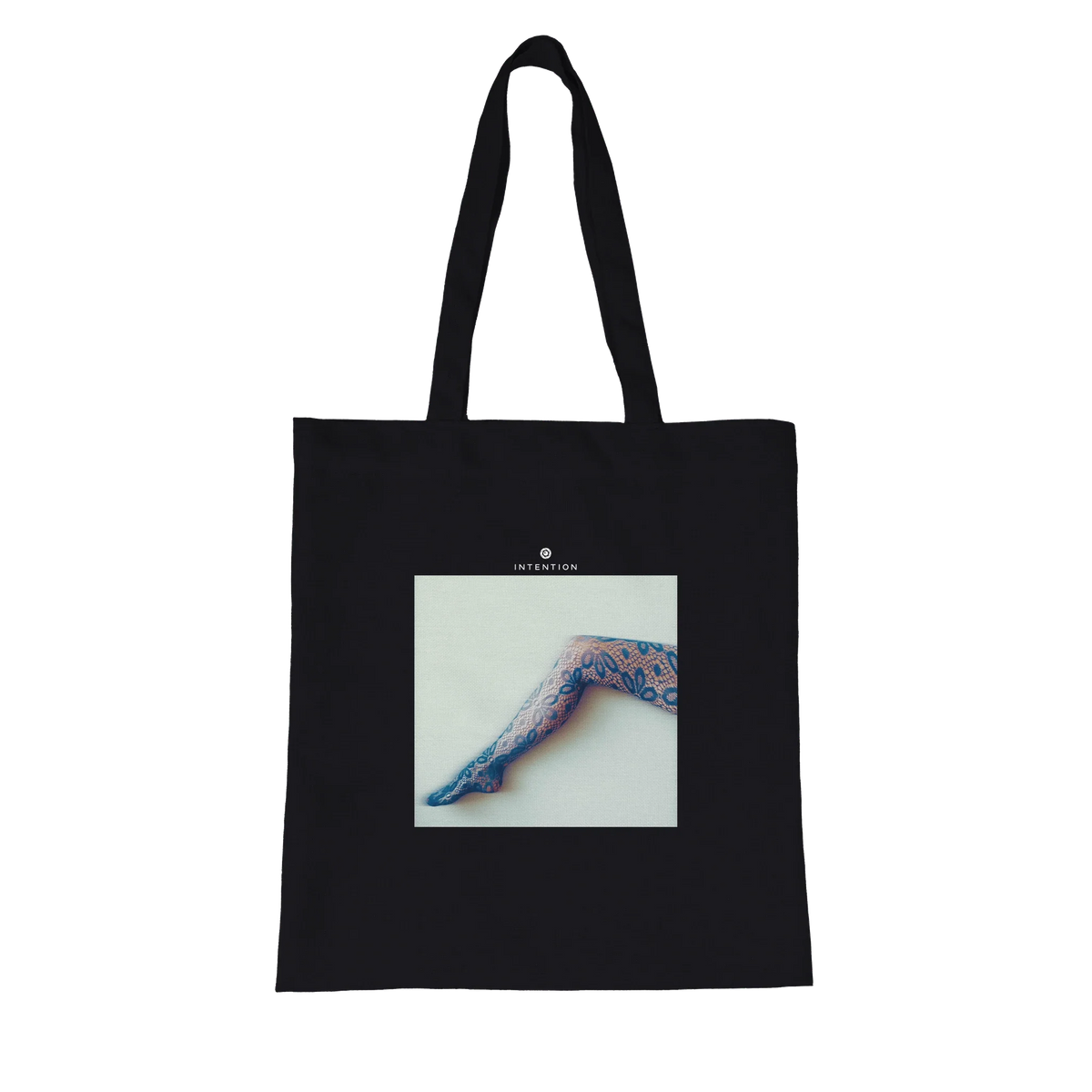 Jazzy - "Lacey Leg" Tote Bag Black 5
