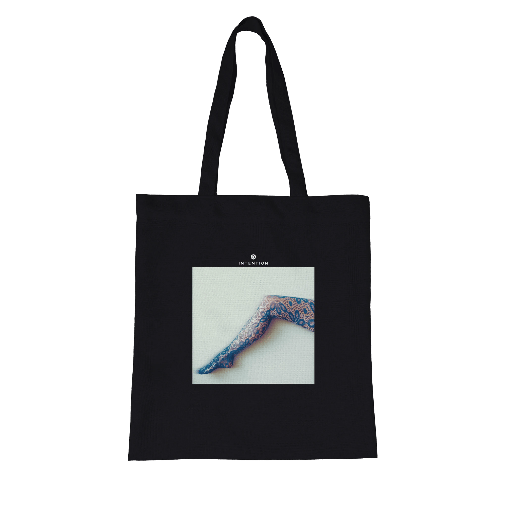 Jazzy - "Lacey Leg" Tote Bag Black 5