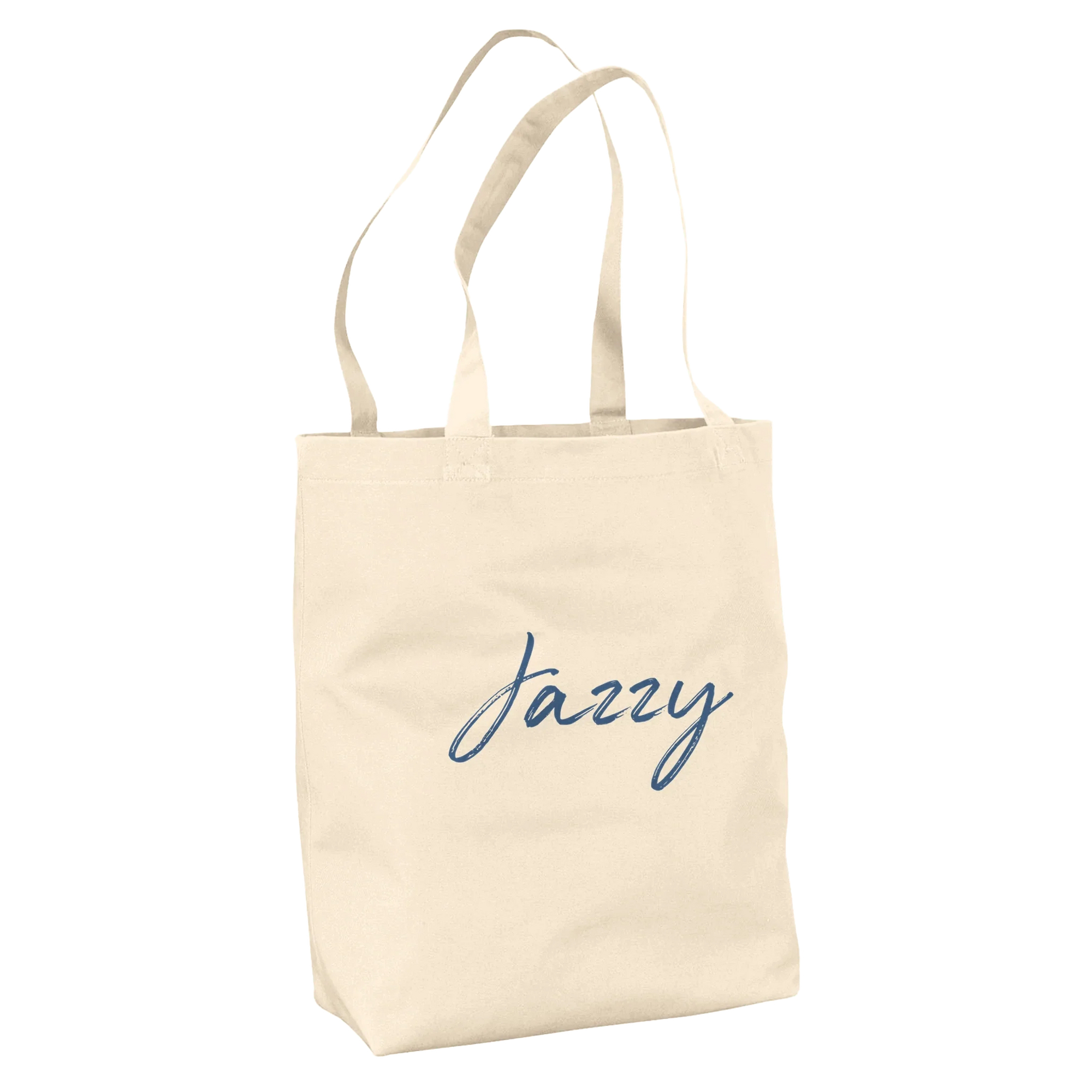 Jazzy - "Lacey Leg" Tote Bag Natural 3