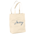 Jazzy - "Lacey Leg" Tote Bag Natural 3
