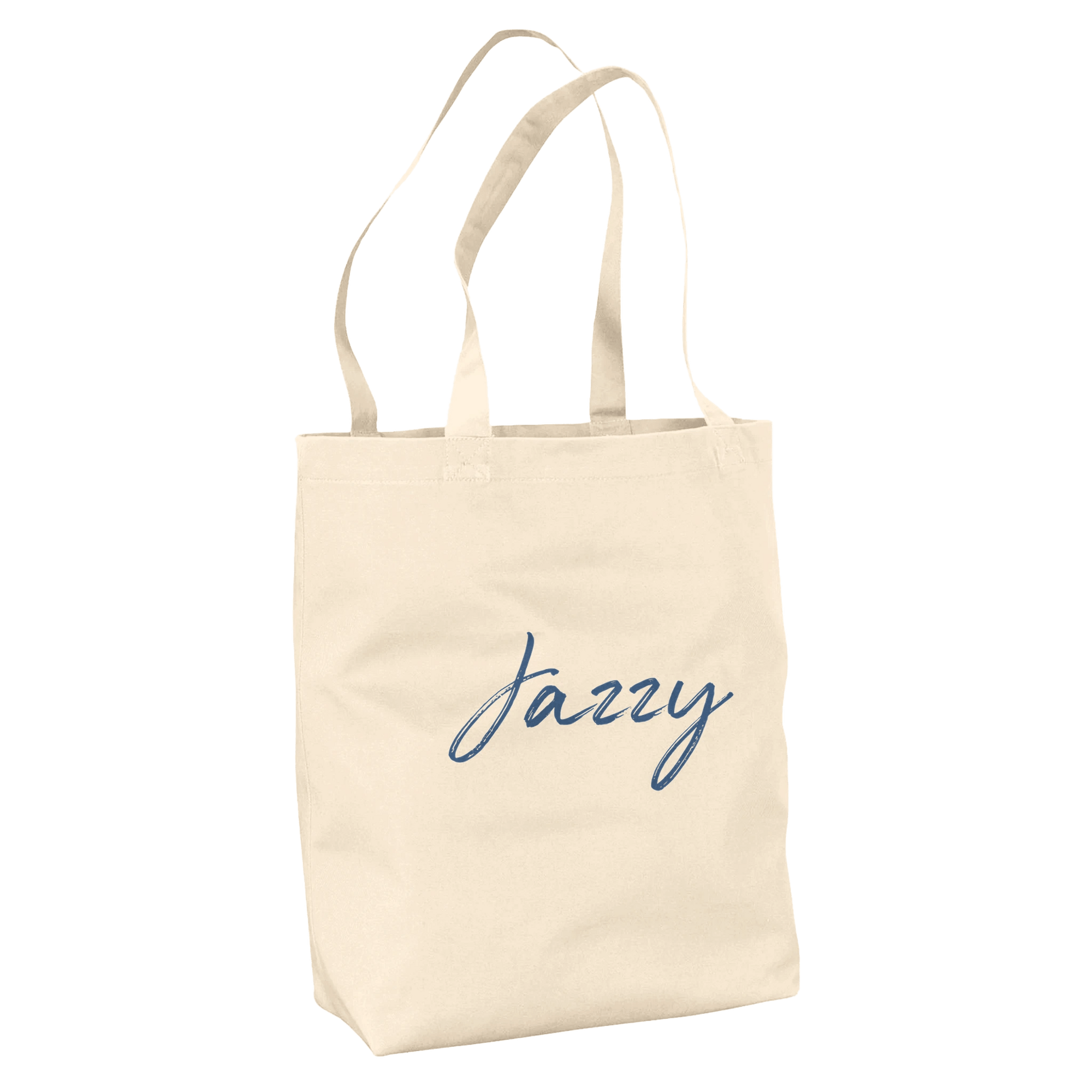 Jazzy - "Lacey Leg" Tote Bag Natural 3