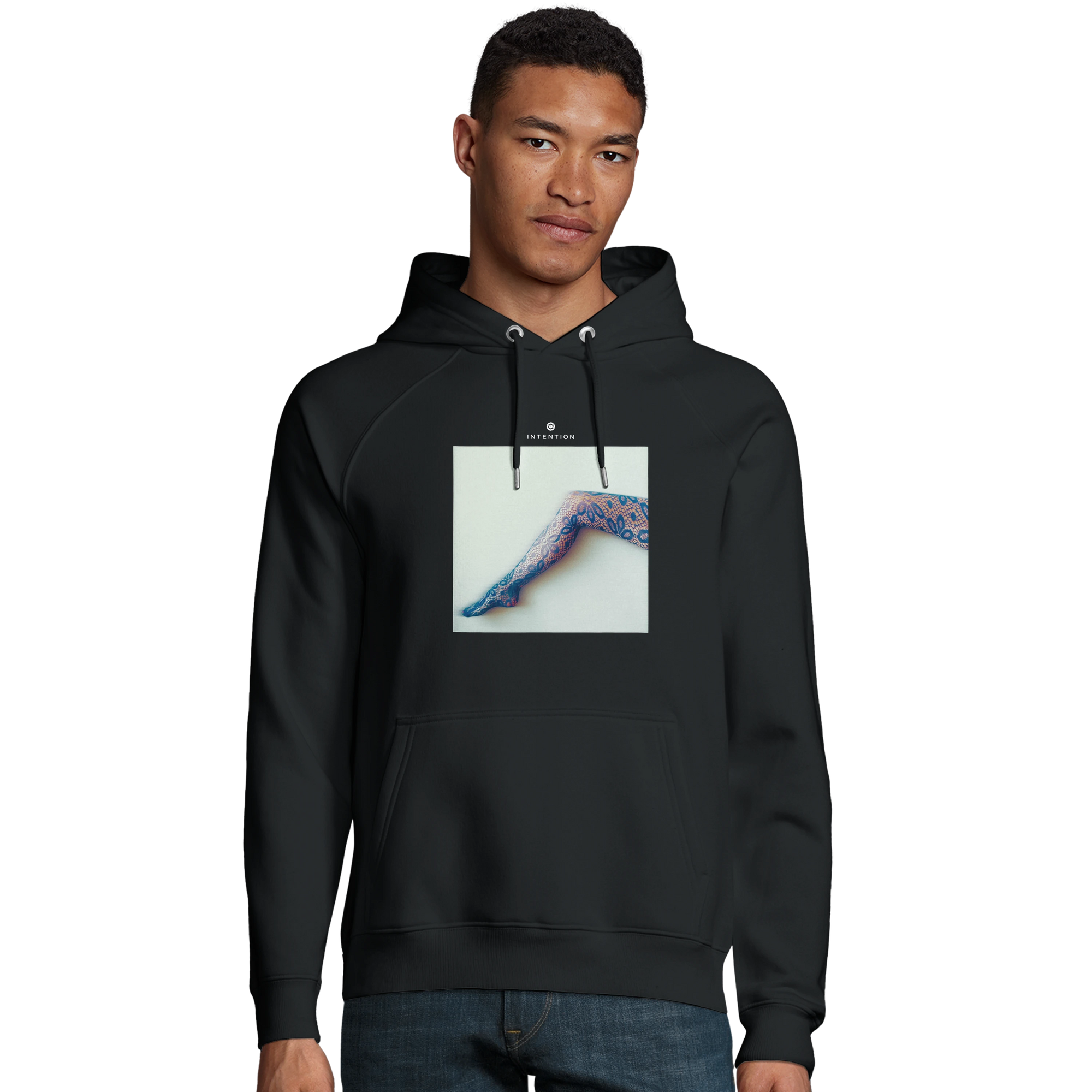 Jazzy - "Lacey Leg" Hoodie Black 4