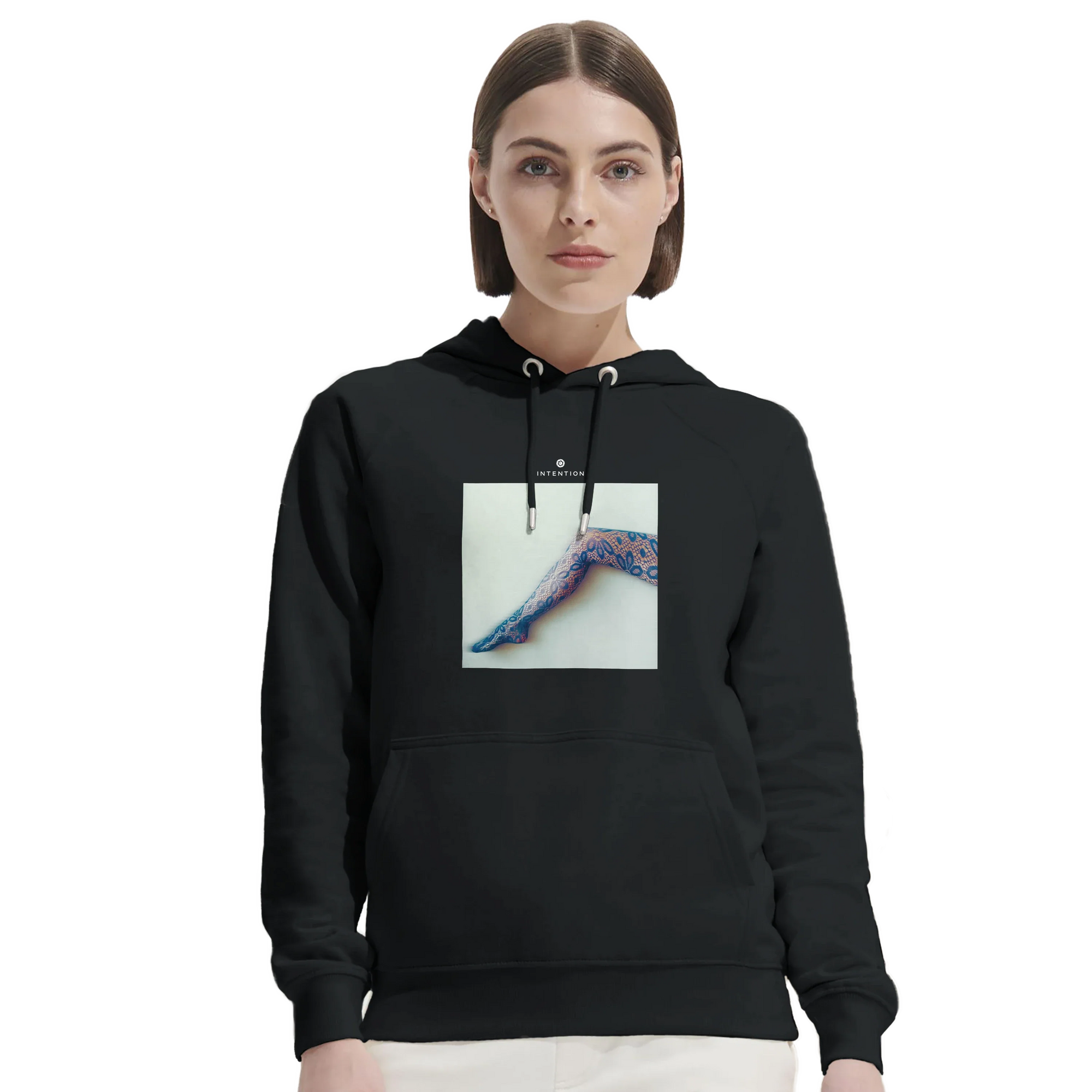 Jazzy - "Lacey Leg" Hoodie Black 6