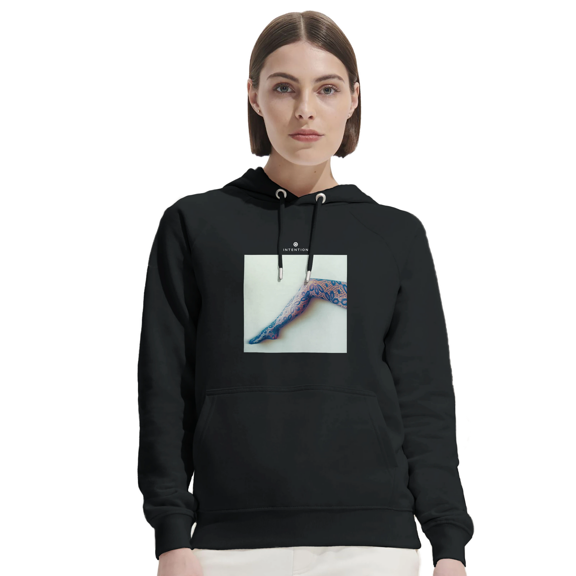 Jazzy - "Lacey Leg" Hoodie Black 6