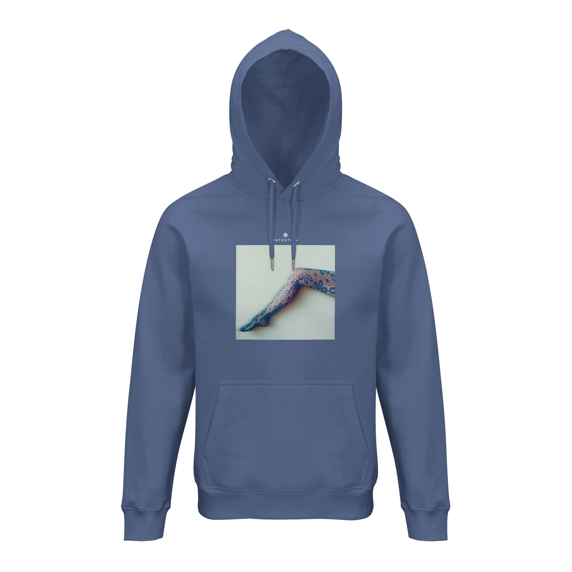 Jazzy - "Lacey Leg" Hoodie Blue 1