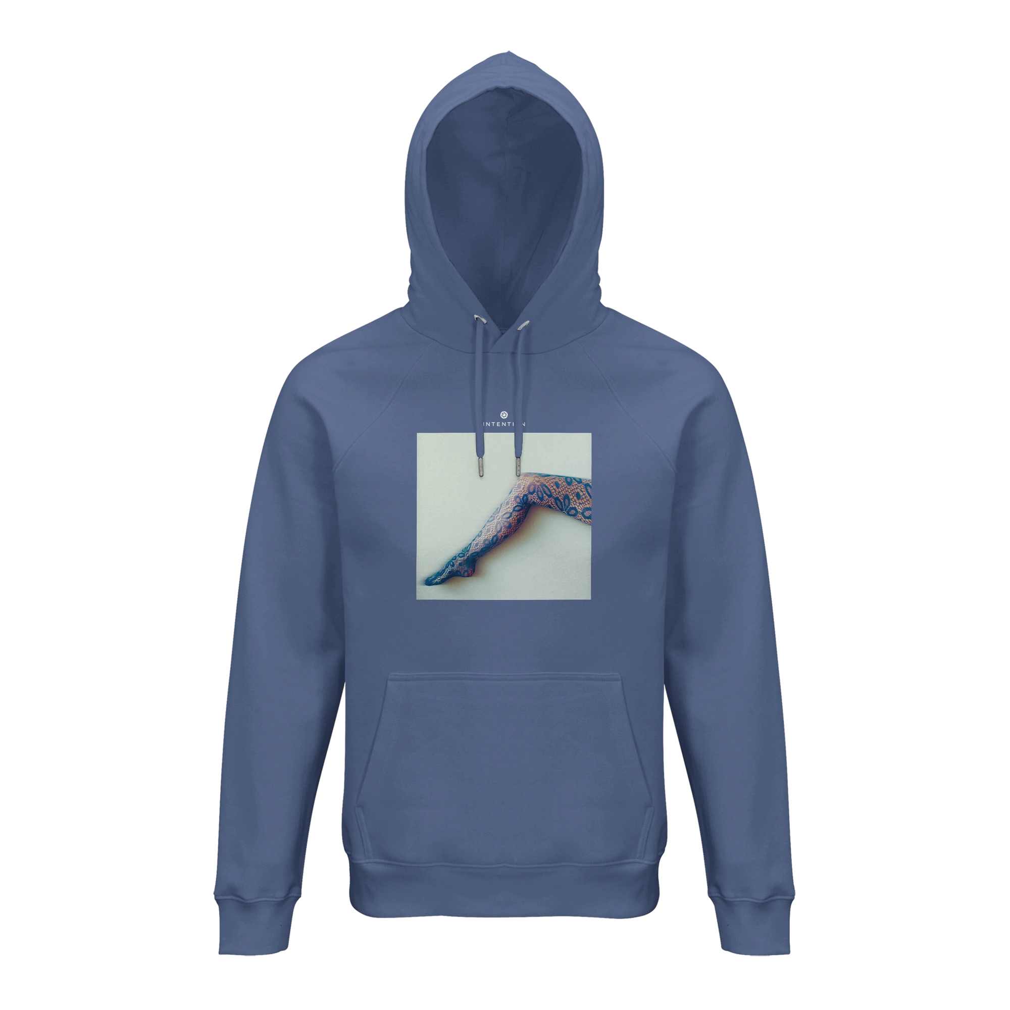 Jazzy - "Lacey Leg" Hoodie Blue 1