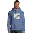 Jazzy - "Lacey Leg" Hoodie Blue 3