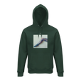 Jazzy - "Lacey Leg" Hoodie Bottle Green 1