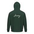 Jazzy - "Lacey Leg" Hoodie Bottle Green 2