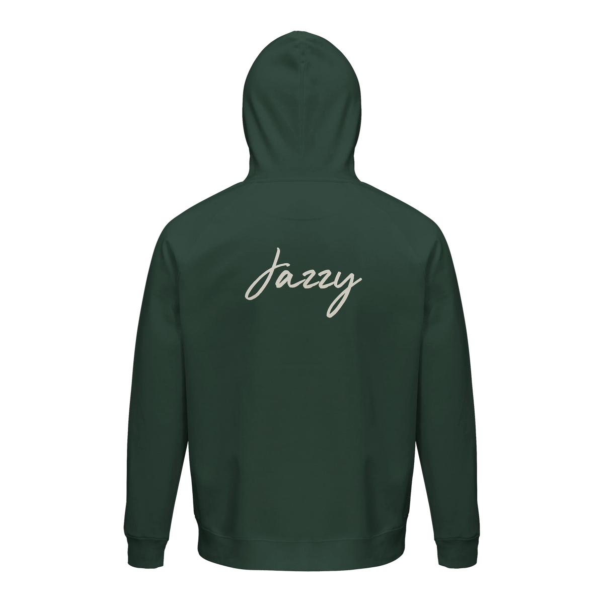 Jazzy - "Lacey Leg" Hoodie Bottle Green 2