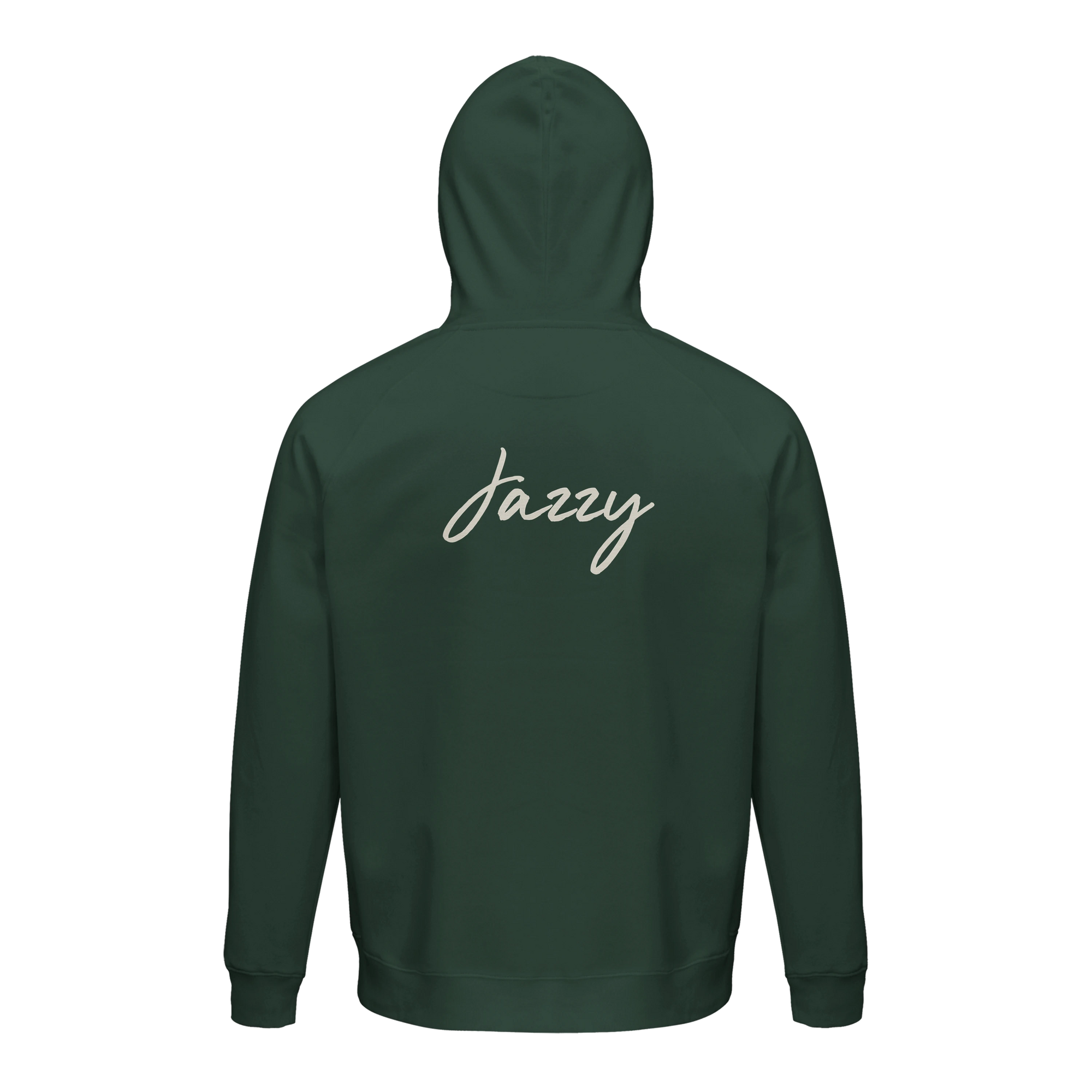 Jazzy - "Lacey Leg" Hoodie Bottle Green 2
