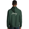 Jazzy - "Lacey Leg" Hoodie Bottle Green 4