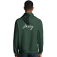 Jazzy - "Lacey Leg" Hoodie Bottle Green 4