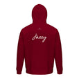 Jazzy - "Lacey Leg" Hoodie Burgundy 2