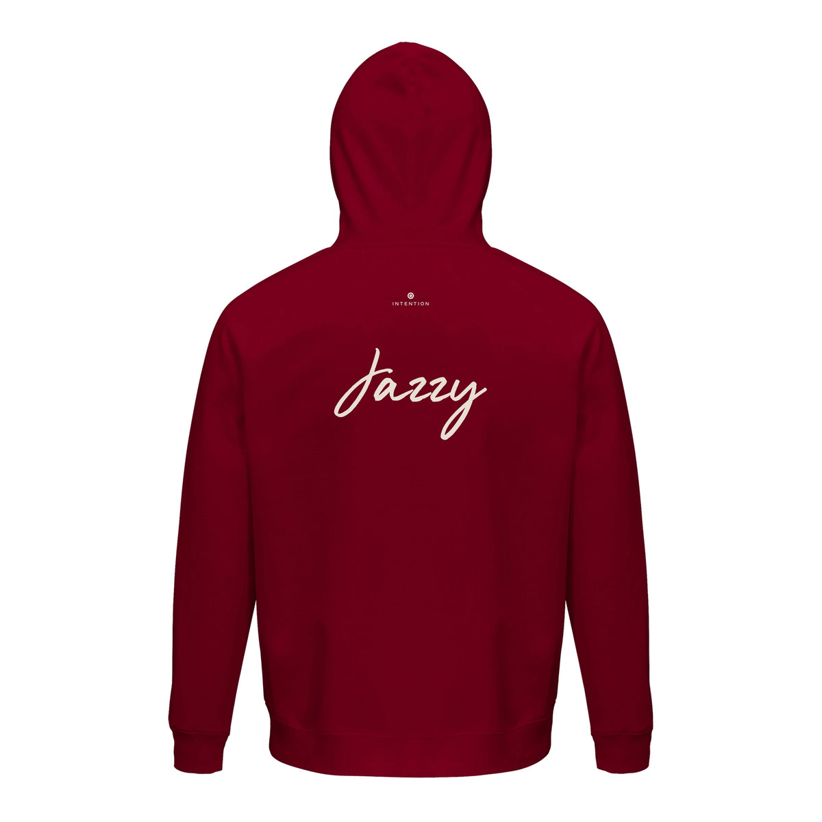 Jazzy - "Lacey Leg" Hoodie Burgundy 2